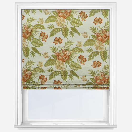 Grenadines Pistachio Roman Blind