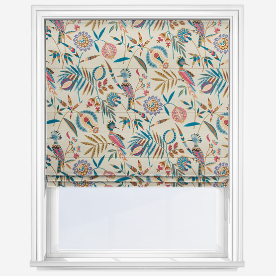 Hoopoe Granita Roman Blind