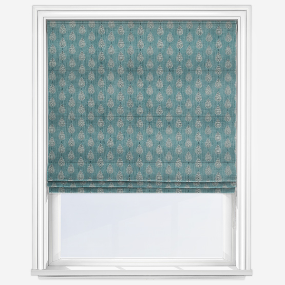 Indo Petrol Roman Blind