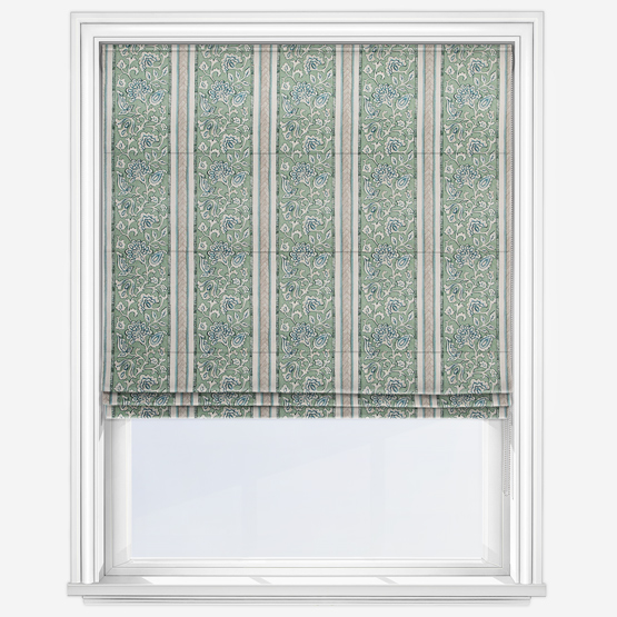Isolde Pine Roman Blind
