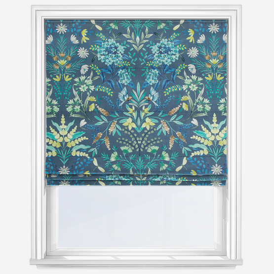 Jardine Delft Roman Blind