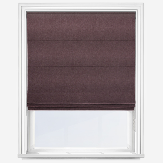 Jovonna Mulberry Roman Blind