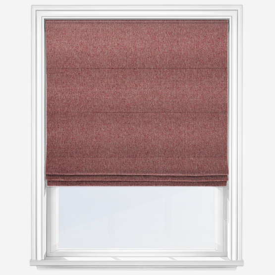 Kapila Claret Roman Blind