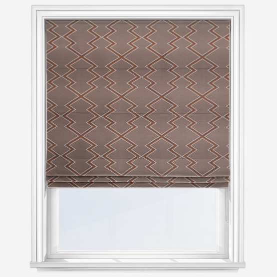 Kivu Teak Roman Blind