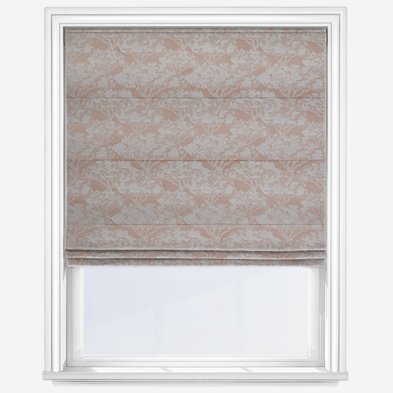 Kumo Pink Cloud Roman Blind