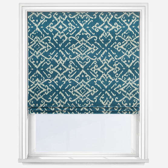 Lattice Denim Roman Blind