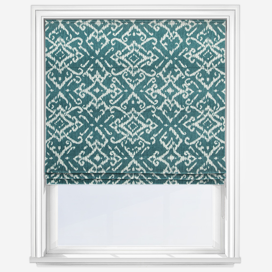 Lattice Moonstone Roman Blind