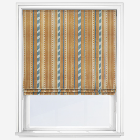 Lumiere Russet Roman Blind