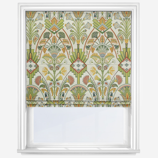 Luxoria Olive Roman Blind