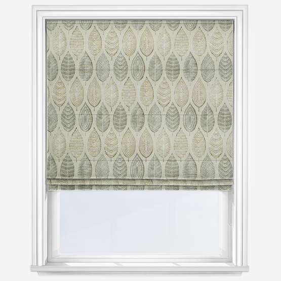 Malabar Caribou Roman Blind