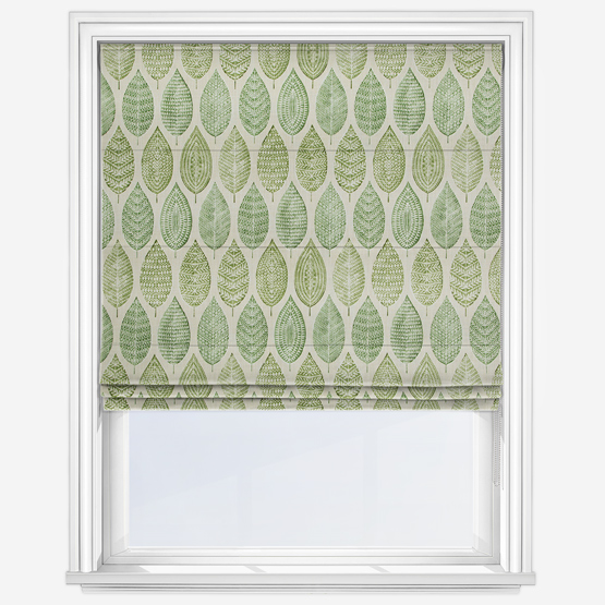 Malabar Sage Roman Blind