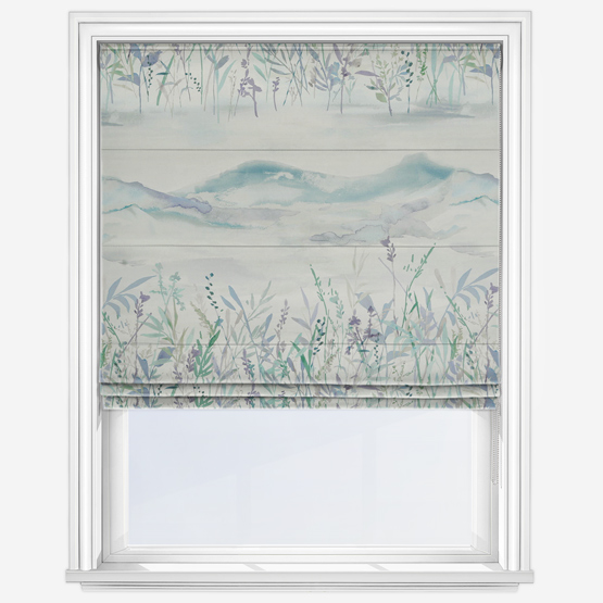 Marshlands Cobalt Roman Blind