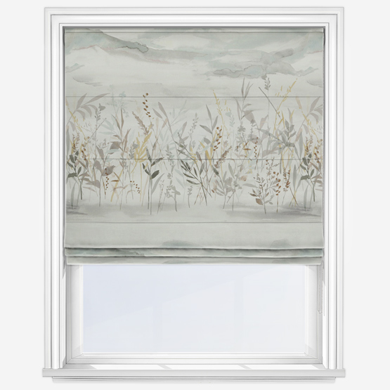 Marshlands Cornflower Roman Blind