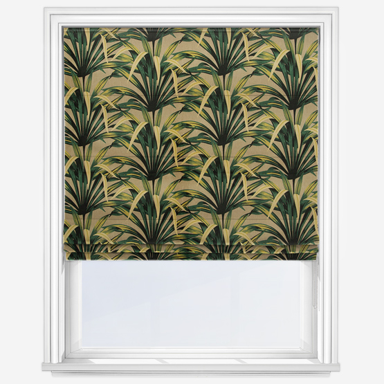 Martinique Everglade Roman Blind