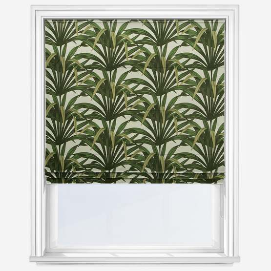 Martinique Forest Roman Blind