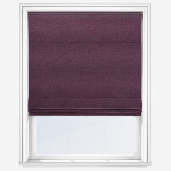 Namaste Plum Roman Blind