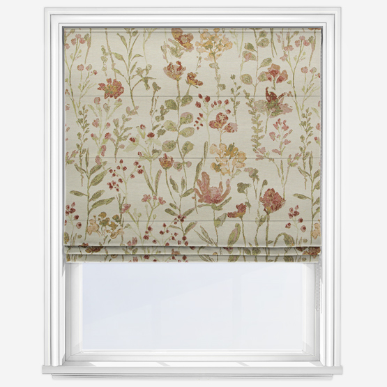 Pasture Rosewood Roman Blind