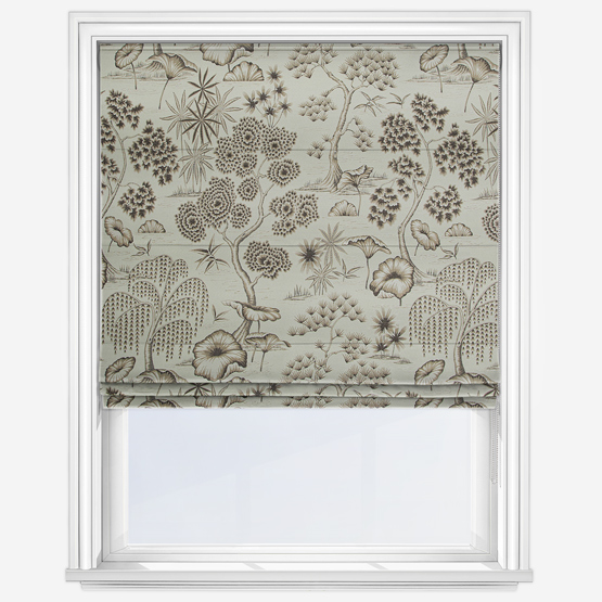 Porcelaine Caribou Roman Blind