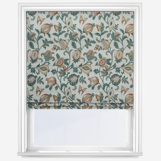Primavera Papaya Roman Blind