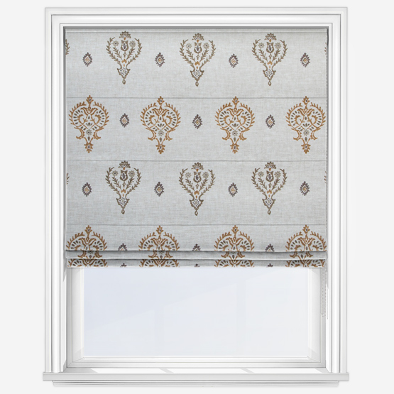 Saffra Limestone Roman Blind