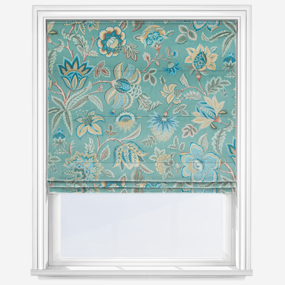 Sarita Velvet Malachite Roman Blind