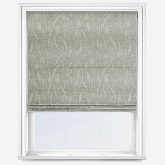 Sea Grasses Cornflower Roman Blind