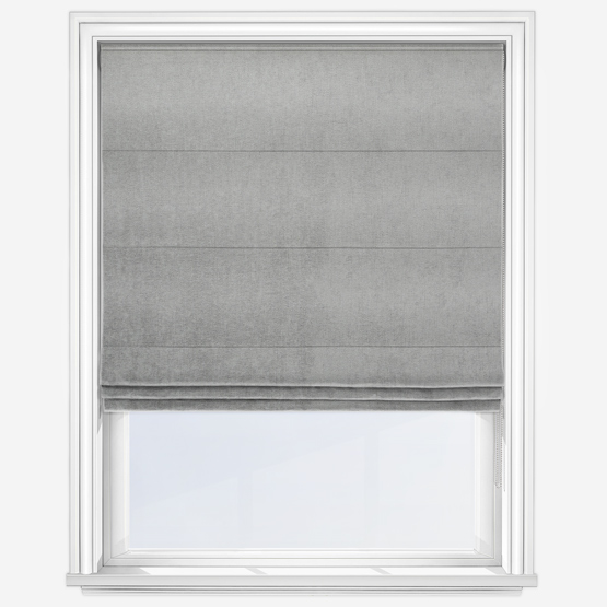 Seelay Silver Roman Blind