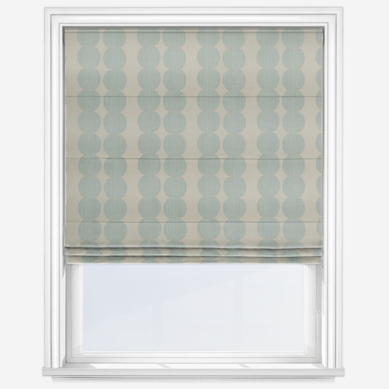 Segments Seafoam Roman Blind