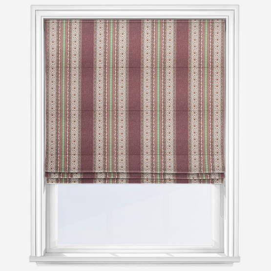 Severino Woodrose Roman Blind