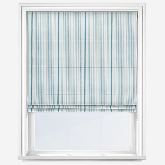 Somerville Aqua Roman Blind