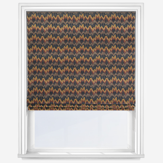 Tavni Espresso Roman Blind