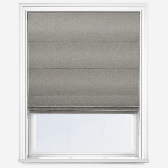 Tundra Smoke Roman Blind