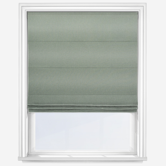 Tundra Soft Mint Roman Blind