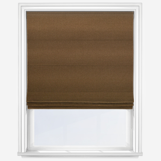 Tundra Toffee Roman Blind