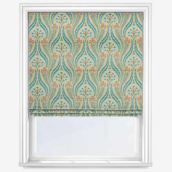 Verini Velvet Ochre Roman Blind