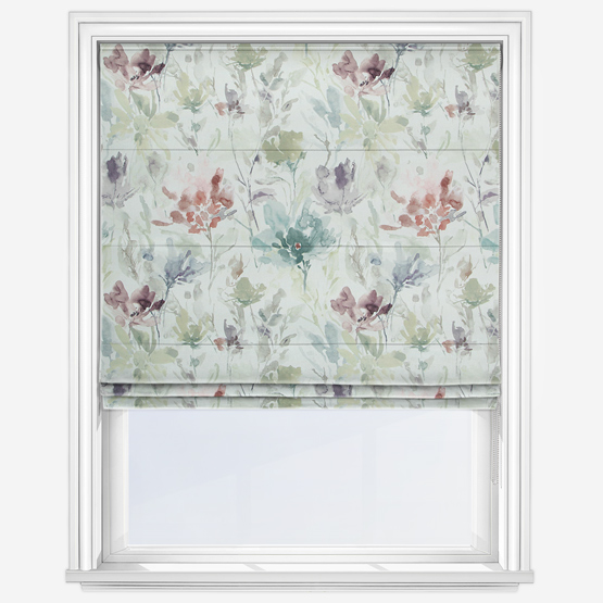 Water Meadow Eucalyptus Roman Blind