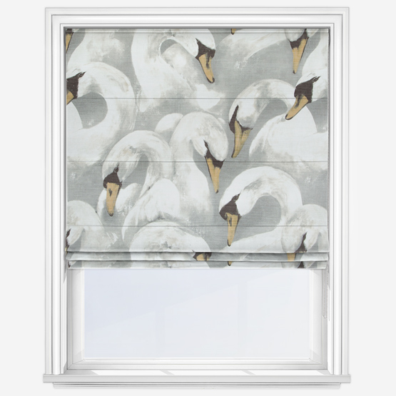 KAI Clarabelle Pewter Roman Blind