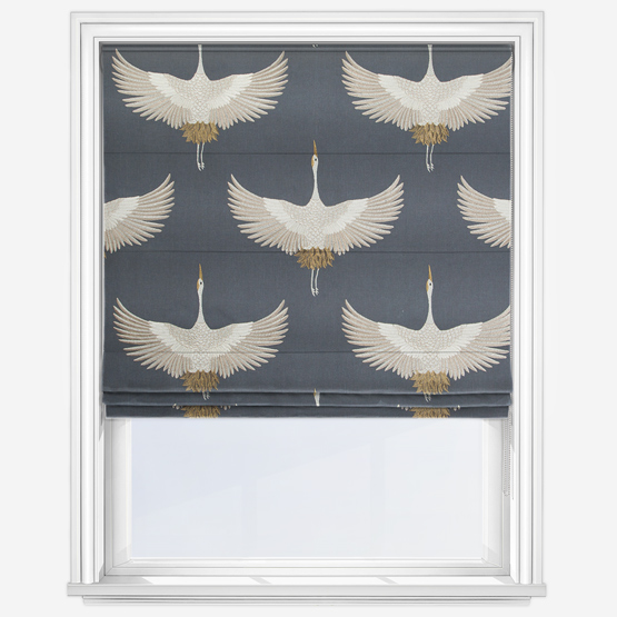 KAI Demoiselle Midnight Roman Blind