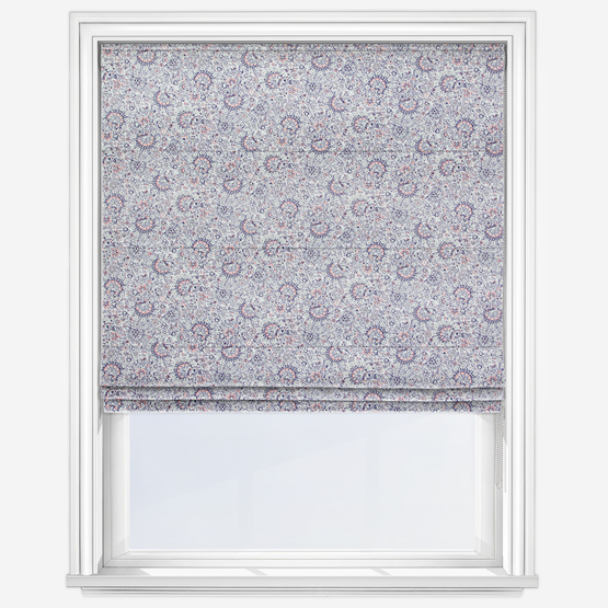 Laura Ashley Painswick Paisley Pale Slate Curtain
