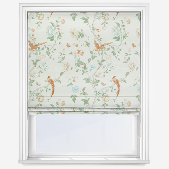 Laura Ashley Summer Place Sage Apricot roman