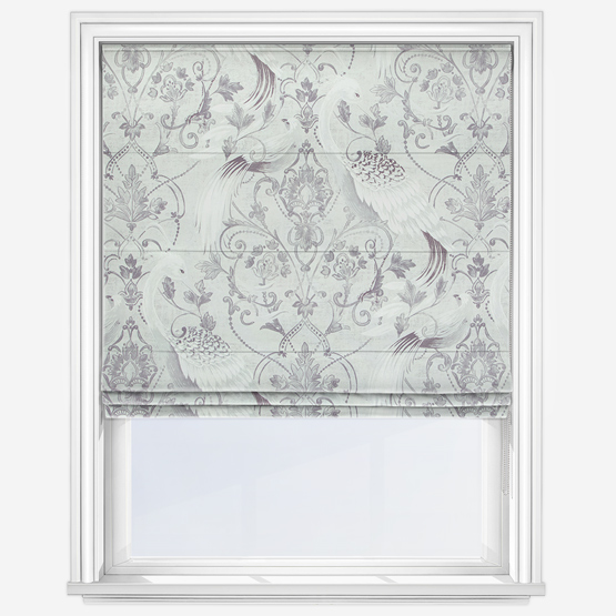 Laura Ashley Tregaron Silver Curtain