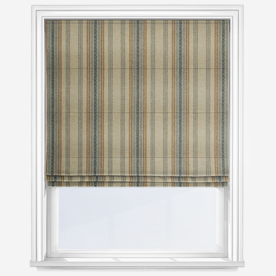 MOON Blenheim Natural Denim Roman Blind