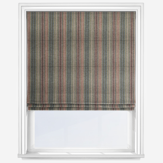 MOON Burleigh Blue Rouge Roman Blind
