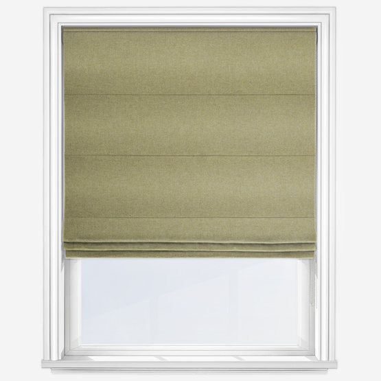 MOON Earth Olive Roman Blind