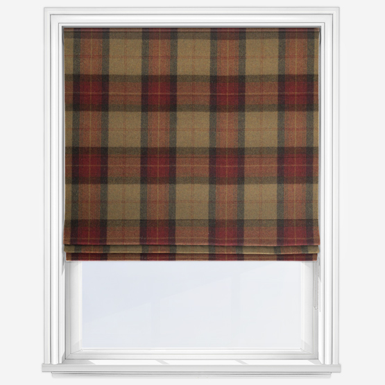MOON Skye Claret Roman Blind
