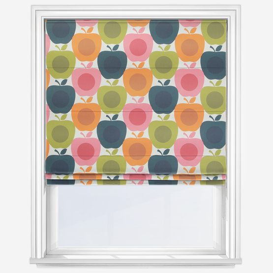 Orla Kiely Apples Pink roman