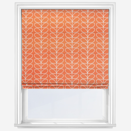 Orla Kiely Linear Stem Persimmon roman