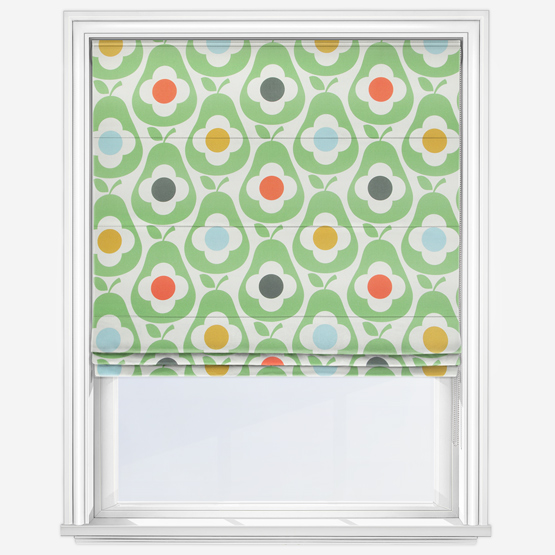 Orla Kiely Pear Green Multi roman