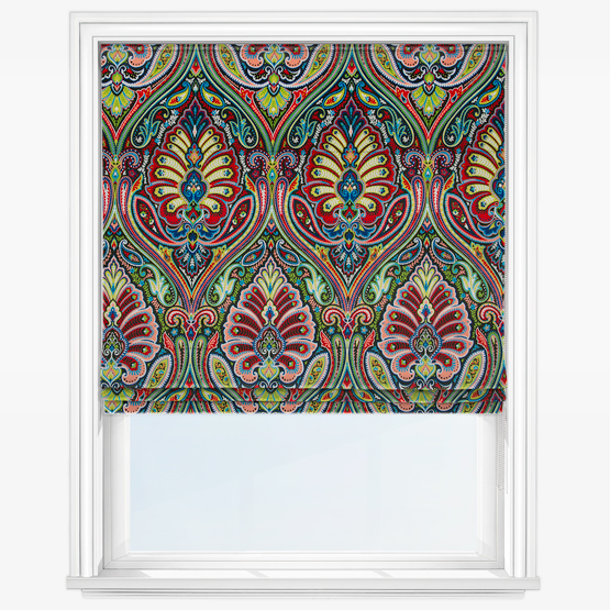 Antigua Carnival Roman Blind