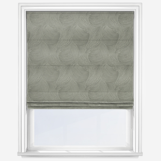 Bailey Pewter Roman Blind